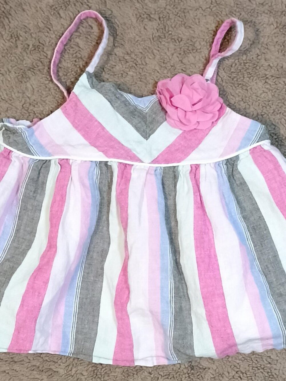 Bundle/Outfit Set/Girls 18M/Pink Coral Floral Gymboree Cherokee Zutano Cottageco - Picture 5 of 9